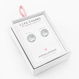 Life Charms Tree Of Life Silver Stud Earrings