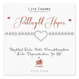 Life Charms Welsh - Penblwydd Hapus - Happy Birthday Silver Plated Bracelet