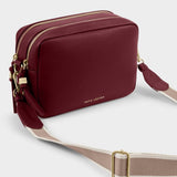 Katie Loxton Lottie Large Crossbody Bag - Cherry
