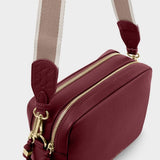 Katie Loxton Lottie Large Crossbody Bag - Cherry