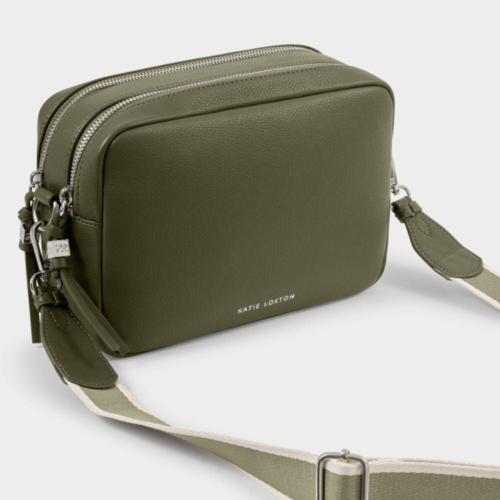 Katie Loxton Lottie Large Crossbody Bag - Khaki