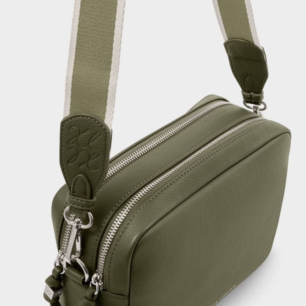 Katie Loxton Lottie Large Crossbody Bag - Khaki