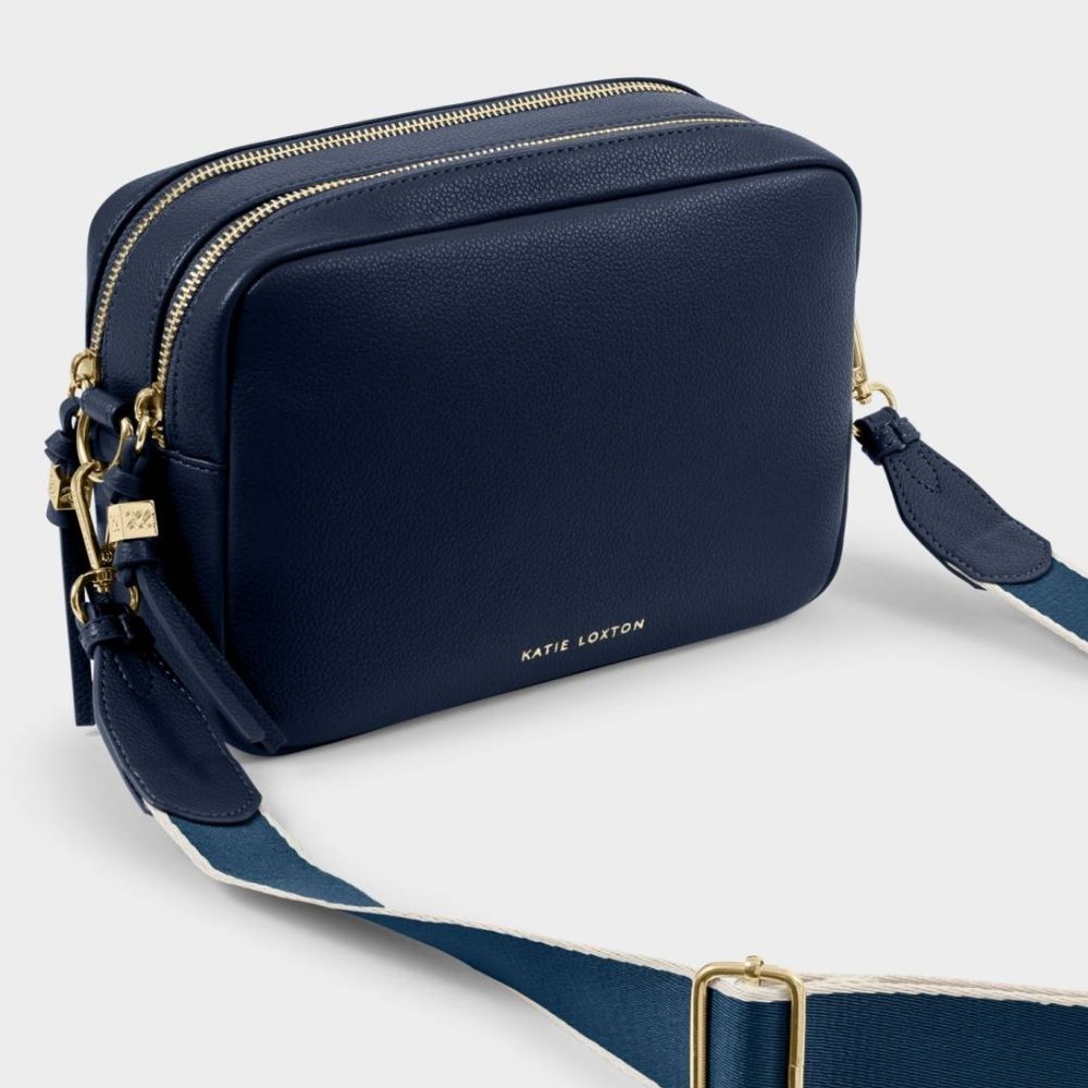 Katie Loxton Lottie Large Crossbody Bag - Navy