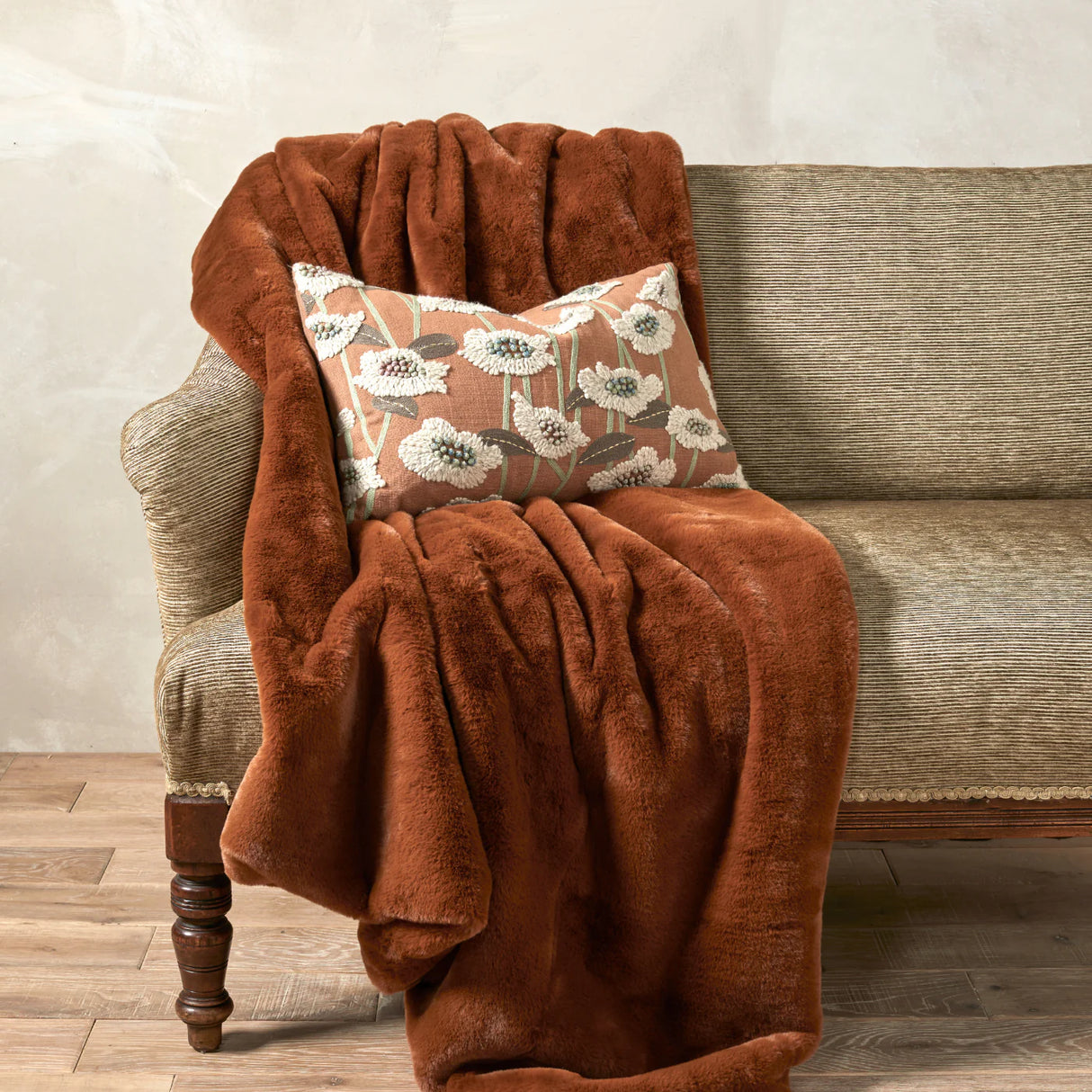 Walton & Co 50cm Lotus Cushion