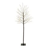 Lumineo 1.5m (5ft) Warm White Micro LED Black Twig Tree - 500643