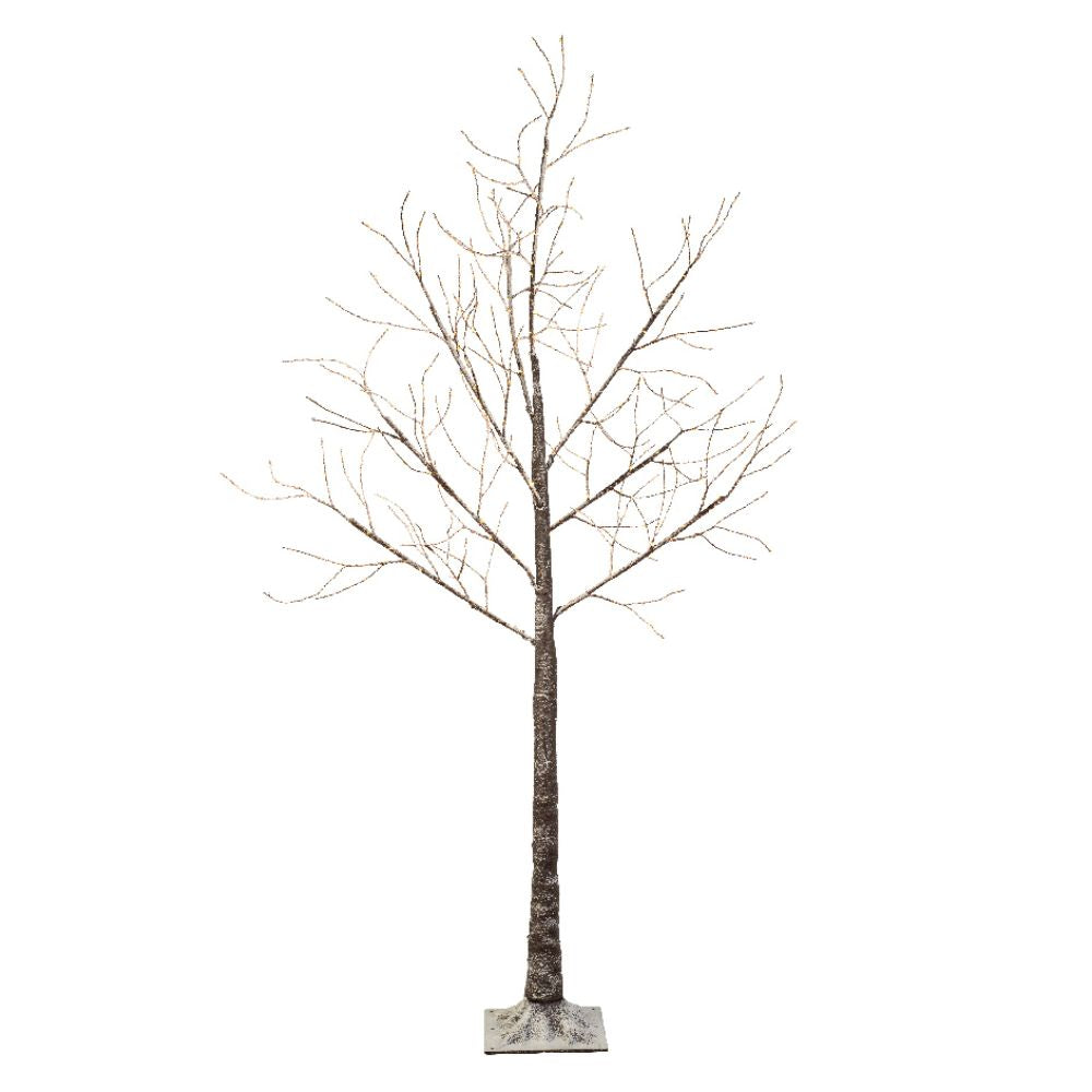 Lumineo 1.8m (6ft) Warm White Micro LED Brown Twig Tree - 541079