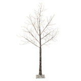 Lumineo 1.8m (6ft) Warm White Micro LED Brown Twig Tree - 541079