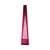 Lumineo 118cm Cool White LED Acrylic Pyramid