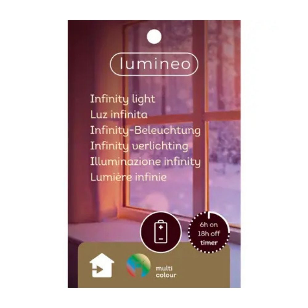 Lumineo 14.5cm Multi-Colour Infinity Light (Choice of 4)