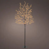 Lumineo 150cm Classic Warm Micro LED Tree - Black Frame - 505325
