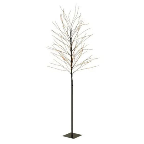 Lumineo 150cm Classic Warm Micro LED Tree - Black Frame - 505325
