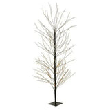 Lumineo 180cm Classic Warm Micro LED Tree - Black Frame - 505328