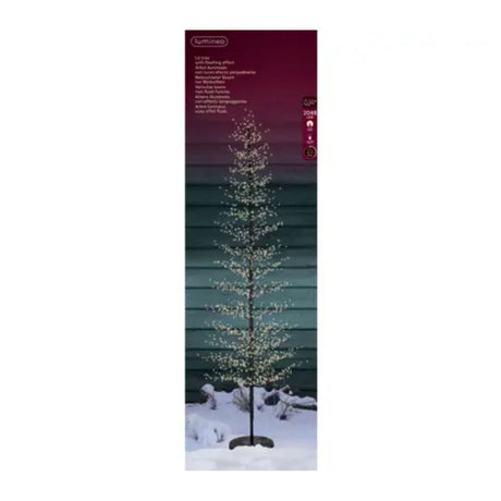 Lumineo 2.7m Warm White Micro Led Black Tree - 501946