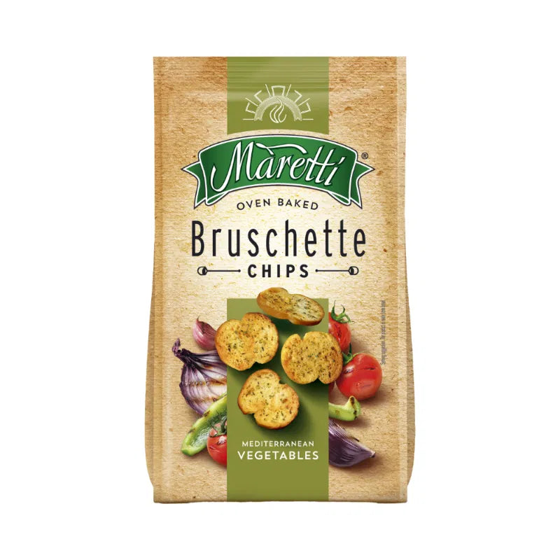 Maretti 150g Bruschette Chips Mediterranean Vegetables