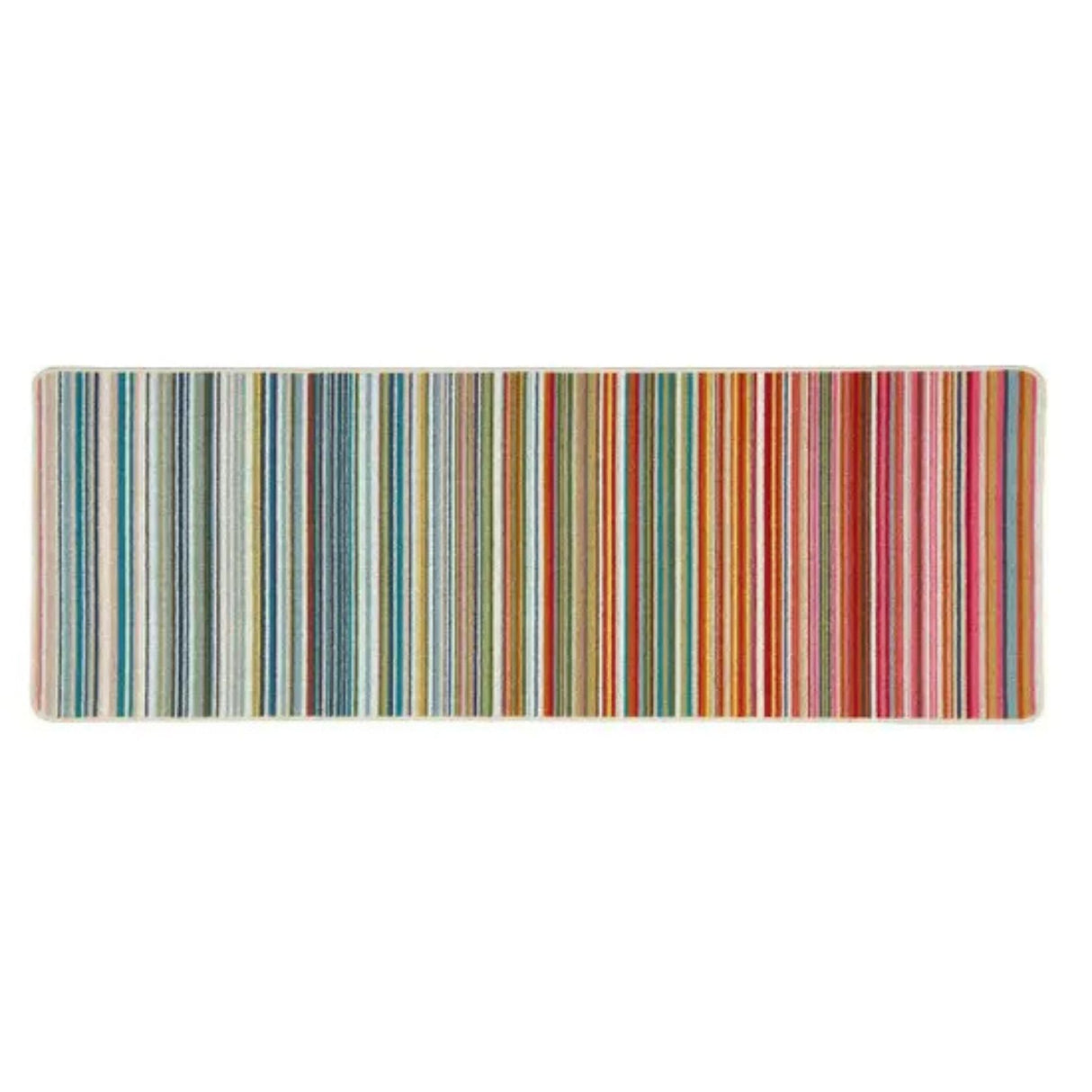 My Mat 200cm Stain Resistant Candy Indoor Mat - Multi Bright Stripe