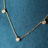 Nudie Jewellery Gold & Diamond Avalon Necklace