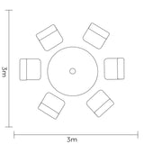 Hartman Oakley 6 Seater Furniture Set