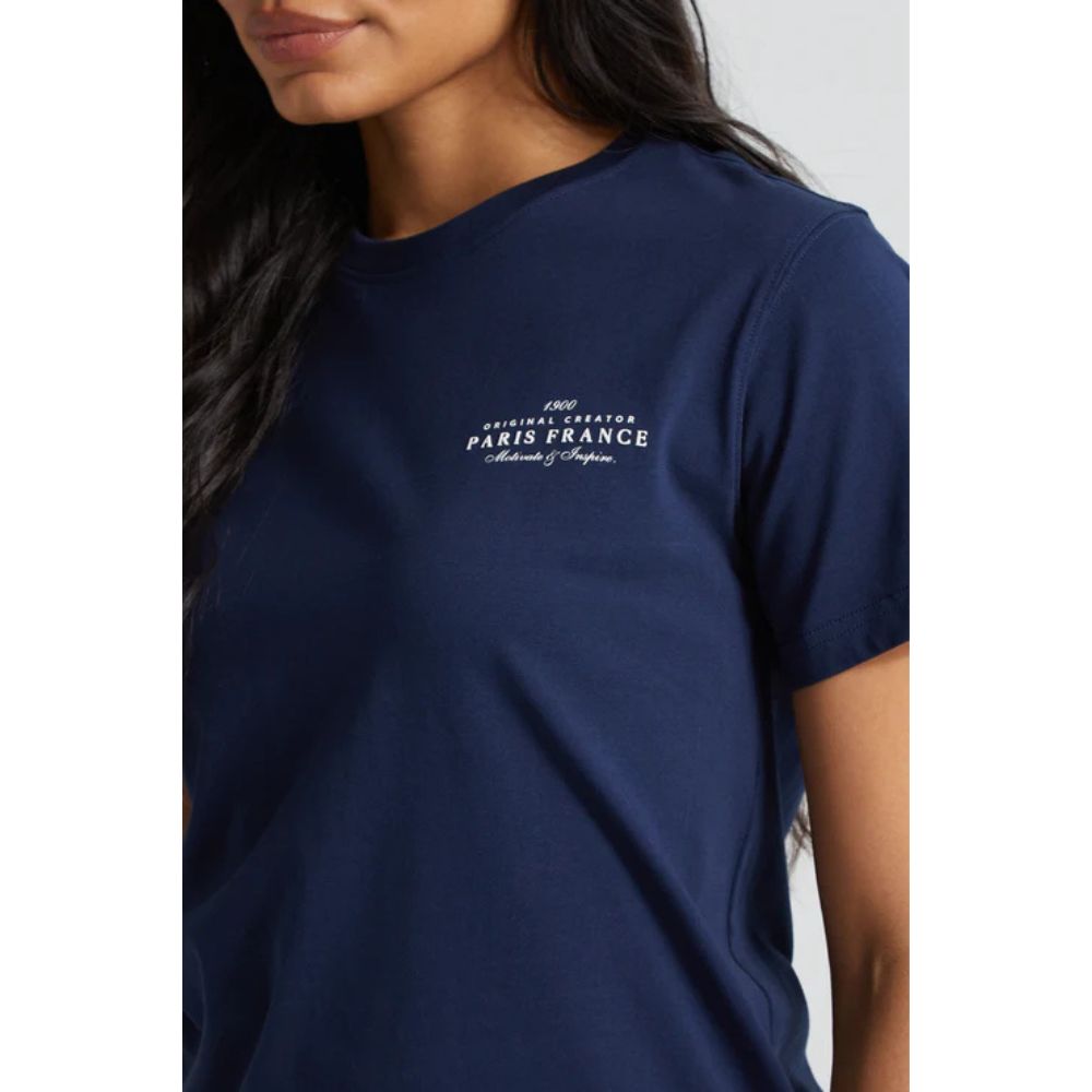 Original Creator Football History T-Shirt - Midnight Blue