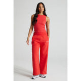 Original Creator Slim Fit Cami Top - Poppy Red