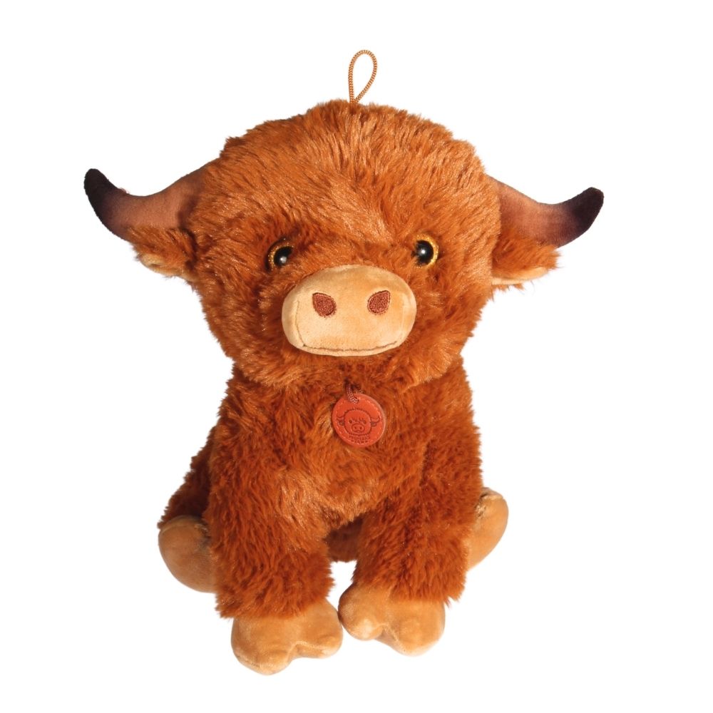 Otterdene 30cm Medium Soft Highland Cow Plush Toy