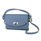 POM Blue Vegan Leather Mini Bag