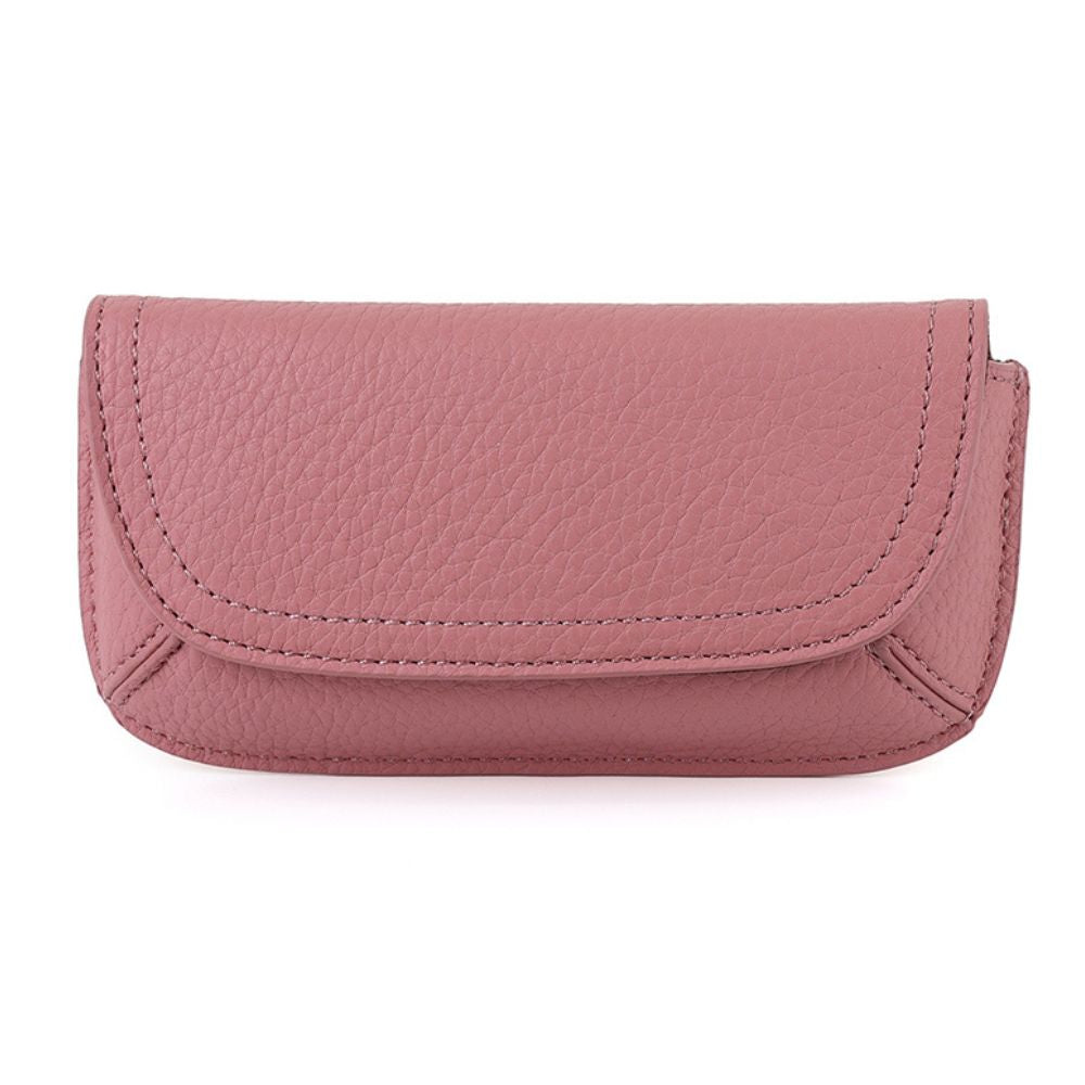 POM Pink Vegan Leather Glasses Case