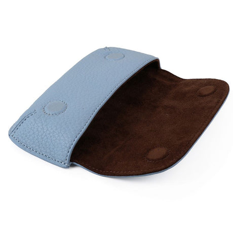 POM Powder Blue Vegan Leather Glasses Case