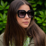 POM Recycled Black Frame Sunglasses