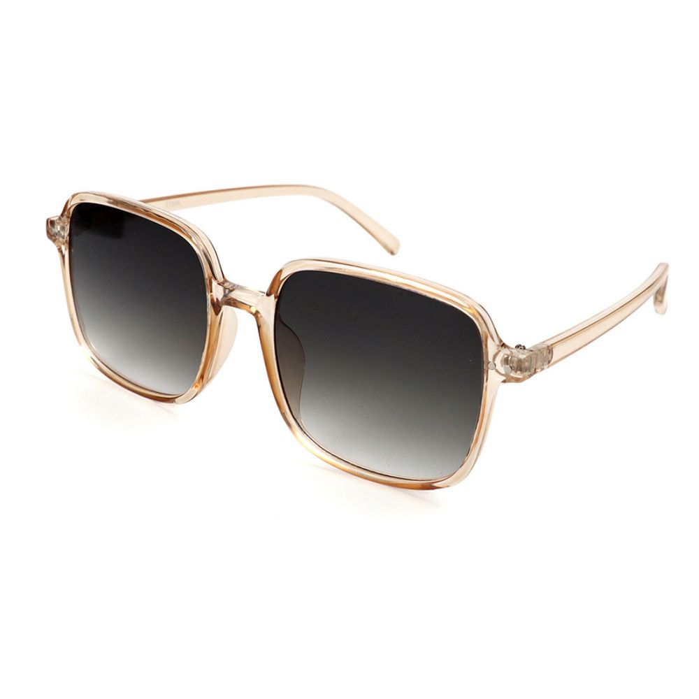 POM Recycled Nude Slim Frame Sunglasses