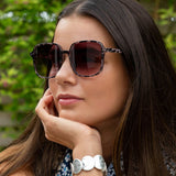 POM Recycled Tortoise Frame Sunglasses