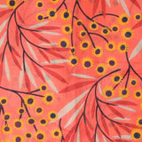 POM Red Mix Mini Sunflower Cotton Scarf