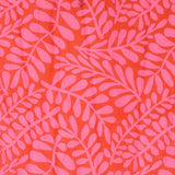 POM Red & Pink Mix Vine Print Cotton Scarf