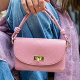 POM Rose Pink Vegan Leather Mini Bag