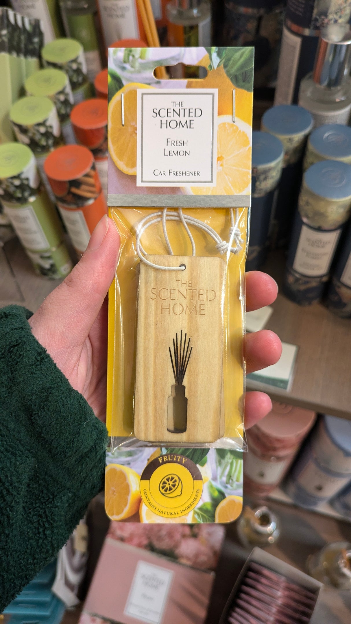 Ashleigh & Burwood Sicillian Lemon Scented Car Air Freshener