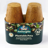 Fothergils 8cm Plantable Pots - 22 Pack