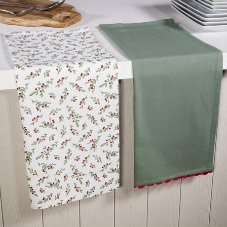Premier 65cm Holly berry Tea Towels (Set of 2)