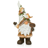 Premier Decorations 23cm Rustic Gonk with Robin (Choice of 2)