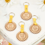 Richard Langs Mum Sunflower Keyring (Choice of 4)