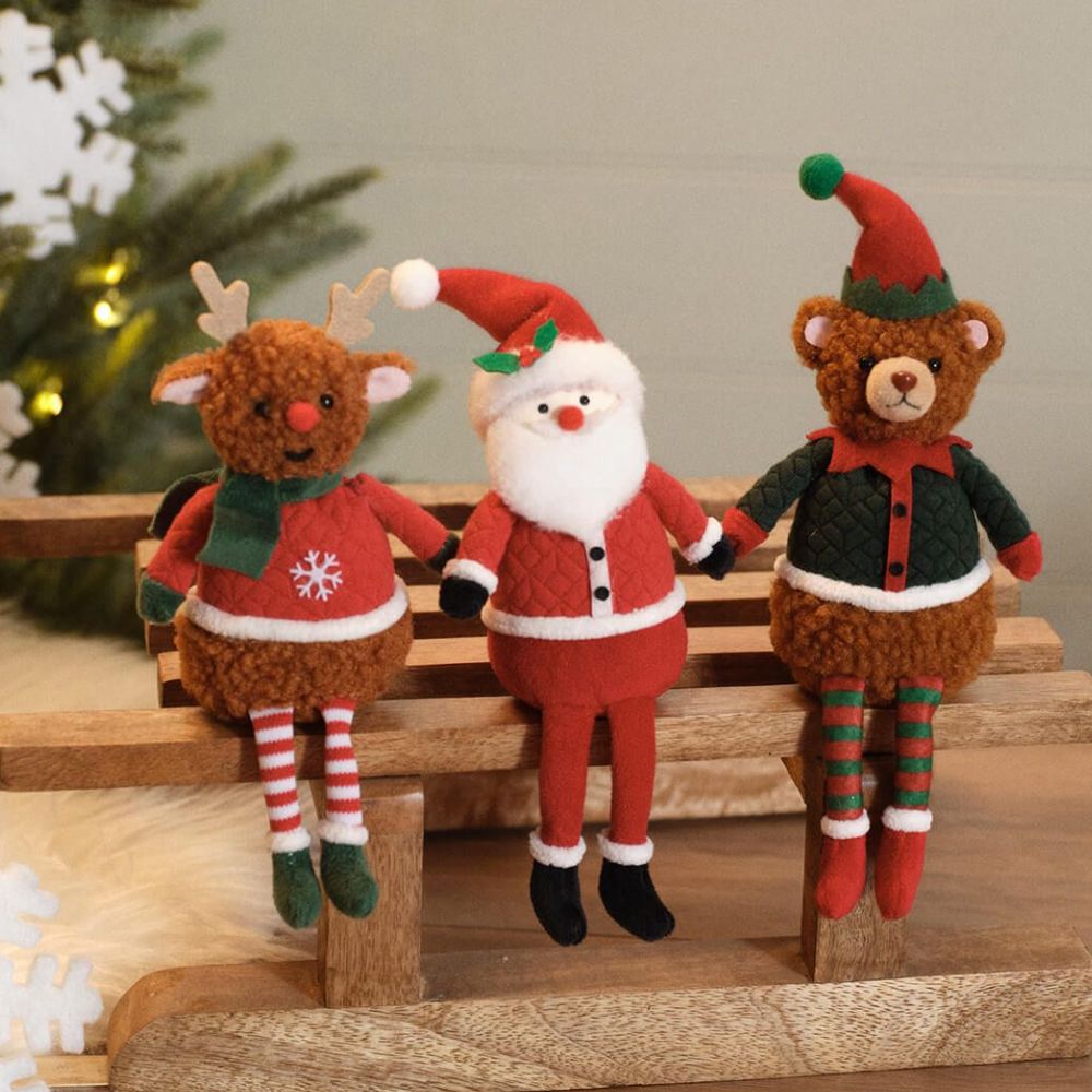 Richard Langs Christmas Feast Novelty Shelf Sitter (Choice of 3)