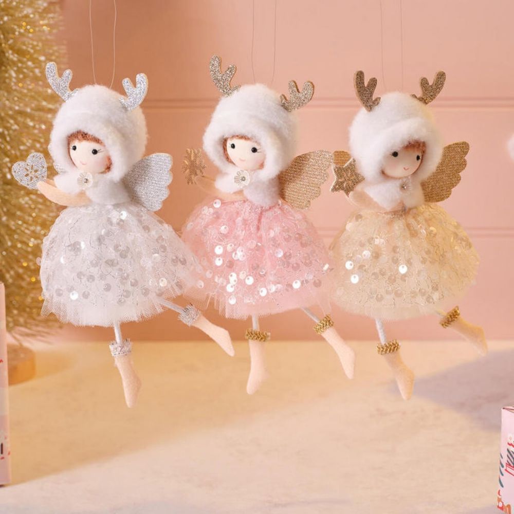 Richard Langs Fairy with Antlers Hanging Decoration - (Choice of 3)