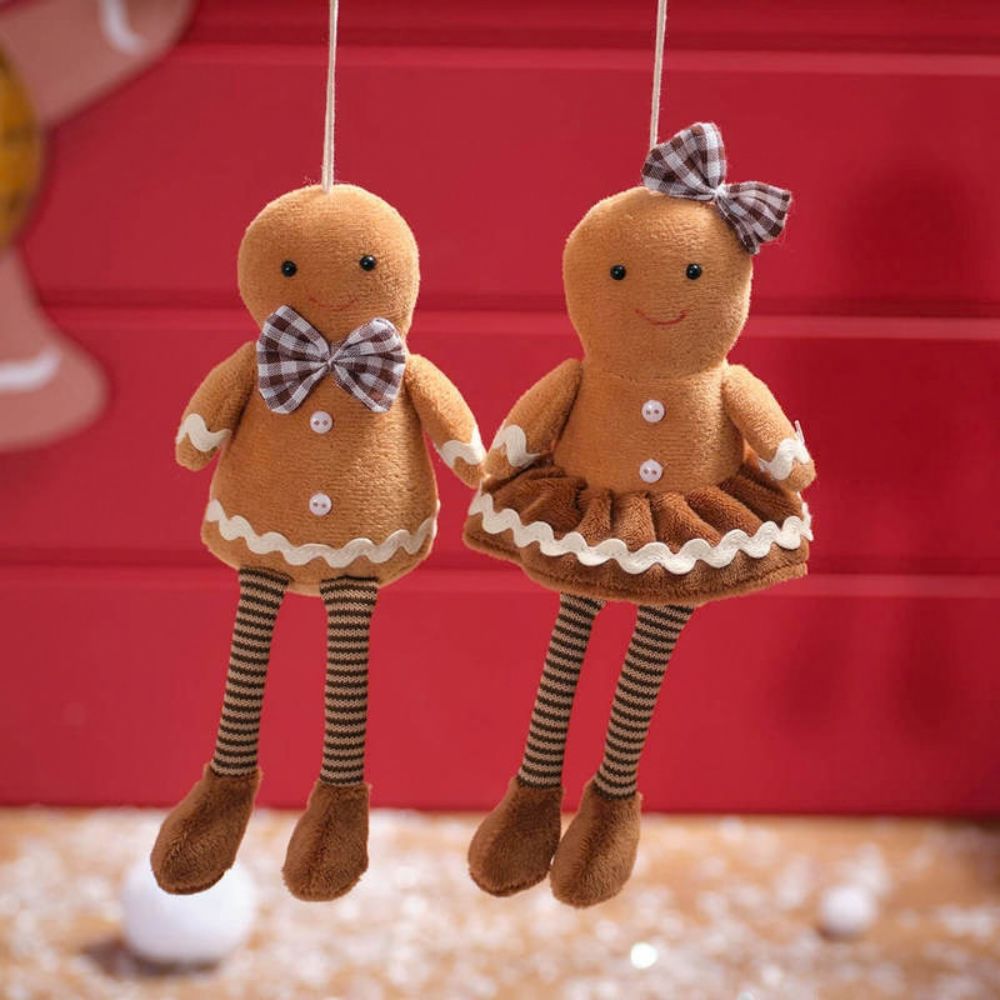 Richard Langs Festive Gingerbread Hanging Decoration - (Choice of 2)