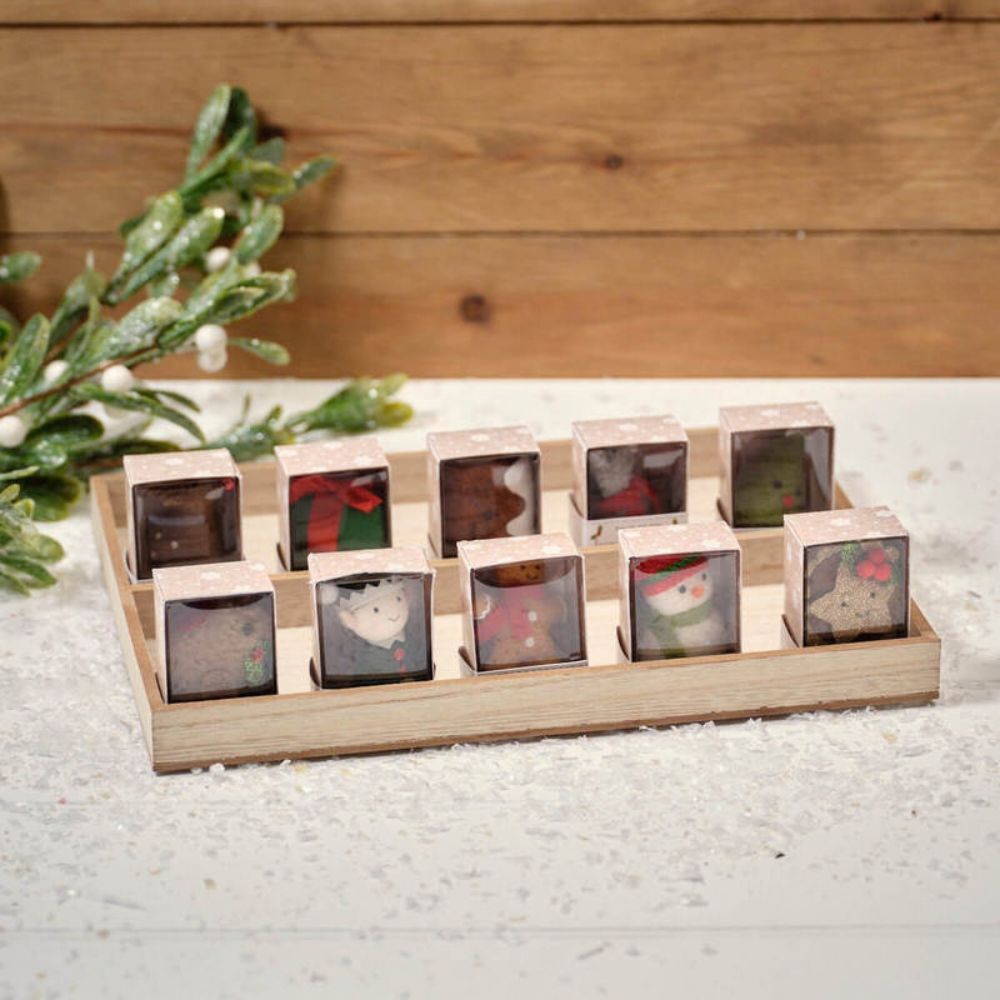 Richard Langs Xmas Character Tiny World Keepsake - (Choice of 10)