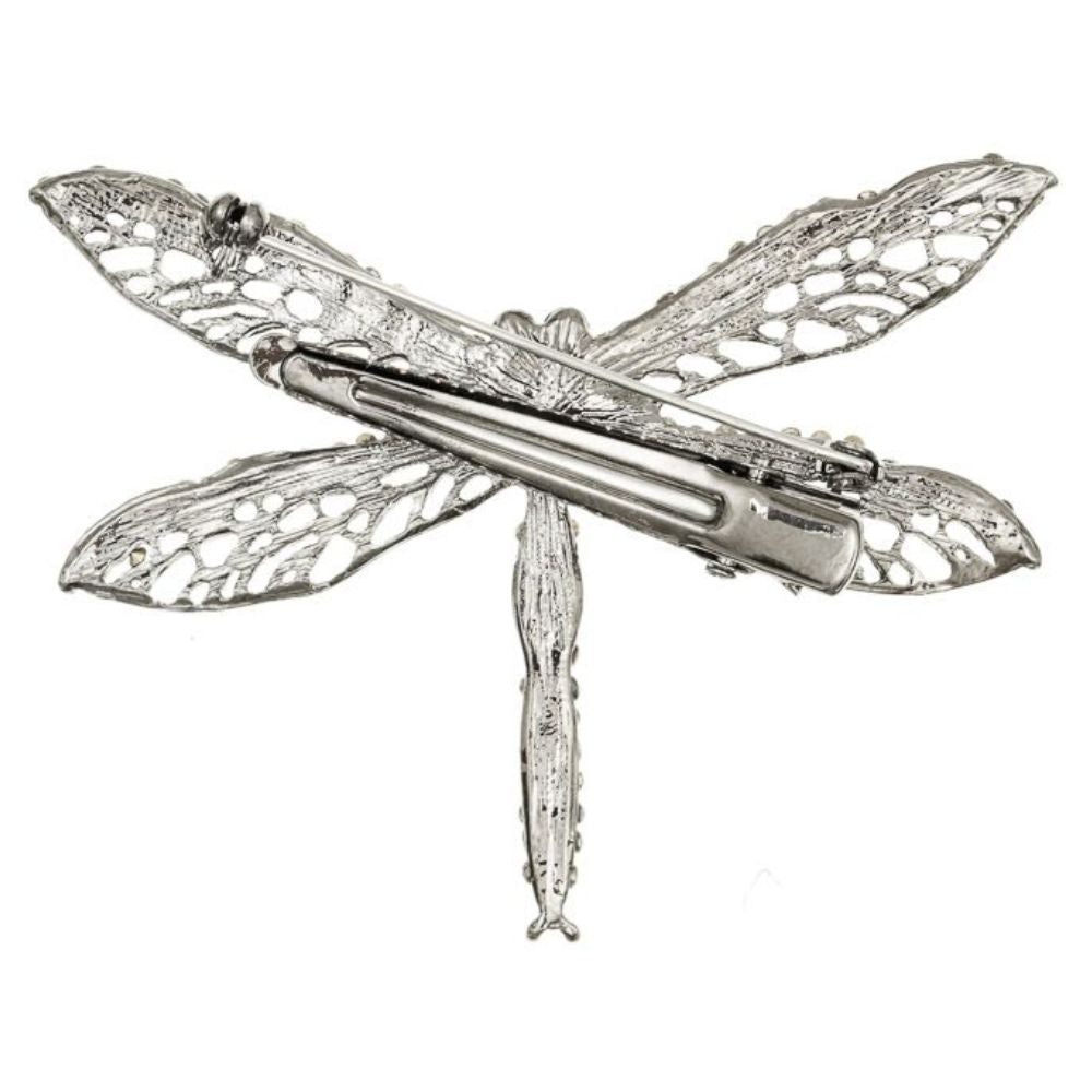 Rosie Fox Aqua Dragonfly Hairclip & Brooch