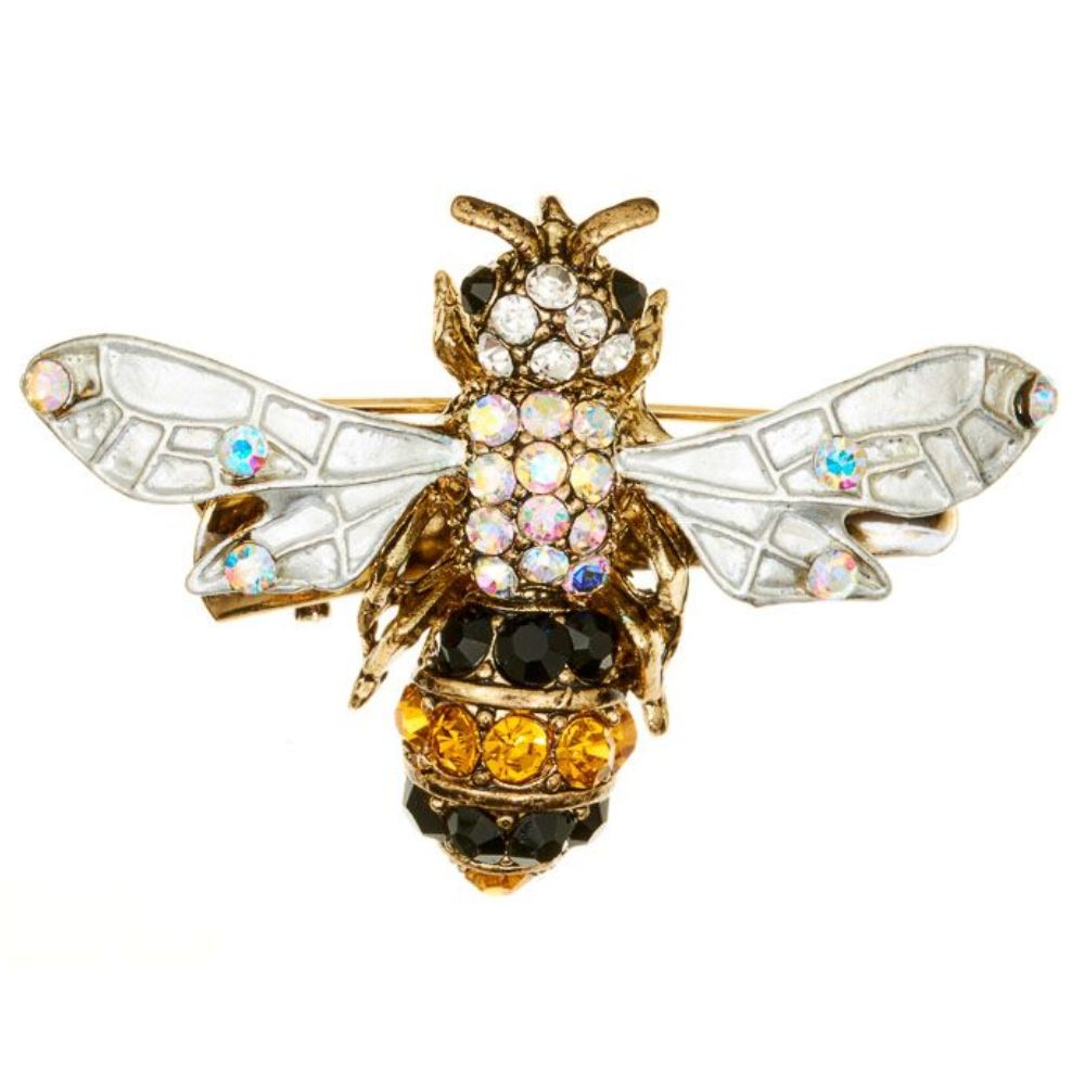 Rosie Fox Buzzy Bee Hairclip Brooch