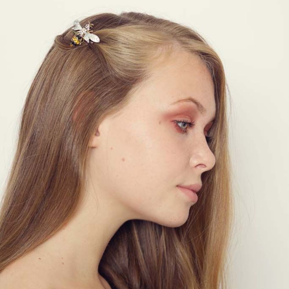Rosie Fox Buzzy Bee Hairclip Brooch