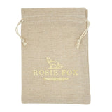 Rosie Fox Gold Green Agate Gemstone Heart and Pyrite Chain Necklace