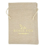 Rosie Fox Gold Rose Quartz Gemstone Heart and Tourmaline Gemstone Chain Necklace