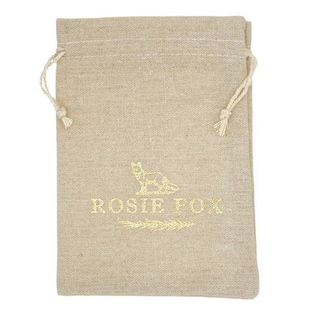 Rosie Fox Gold Rose Quartz Gemstone Heart and Tourmaline Gemstone Chain Necklace