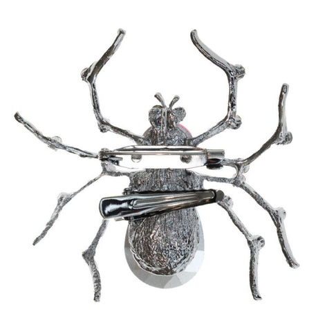Rosie Fox Tropical Crystal Spider Hairclip & Brooch