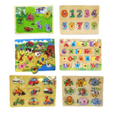 WDK Partner Wooden Animals Puzzle (Assorted Designs)